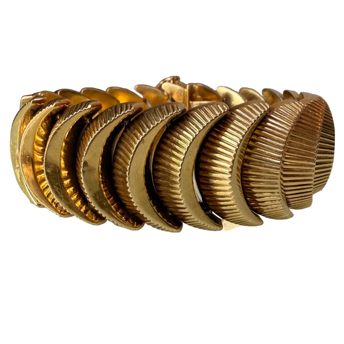 Art Deco Cartier Articulated Shell Bracelet