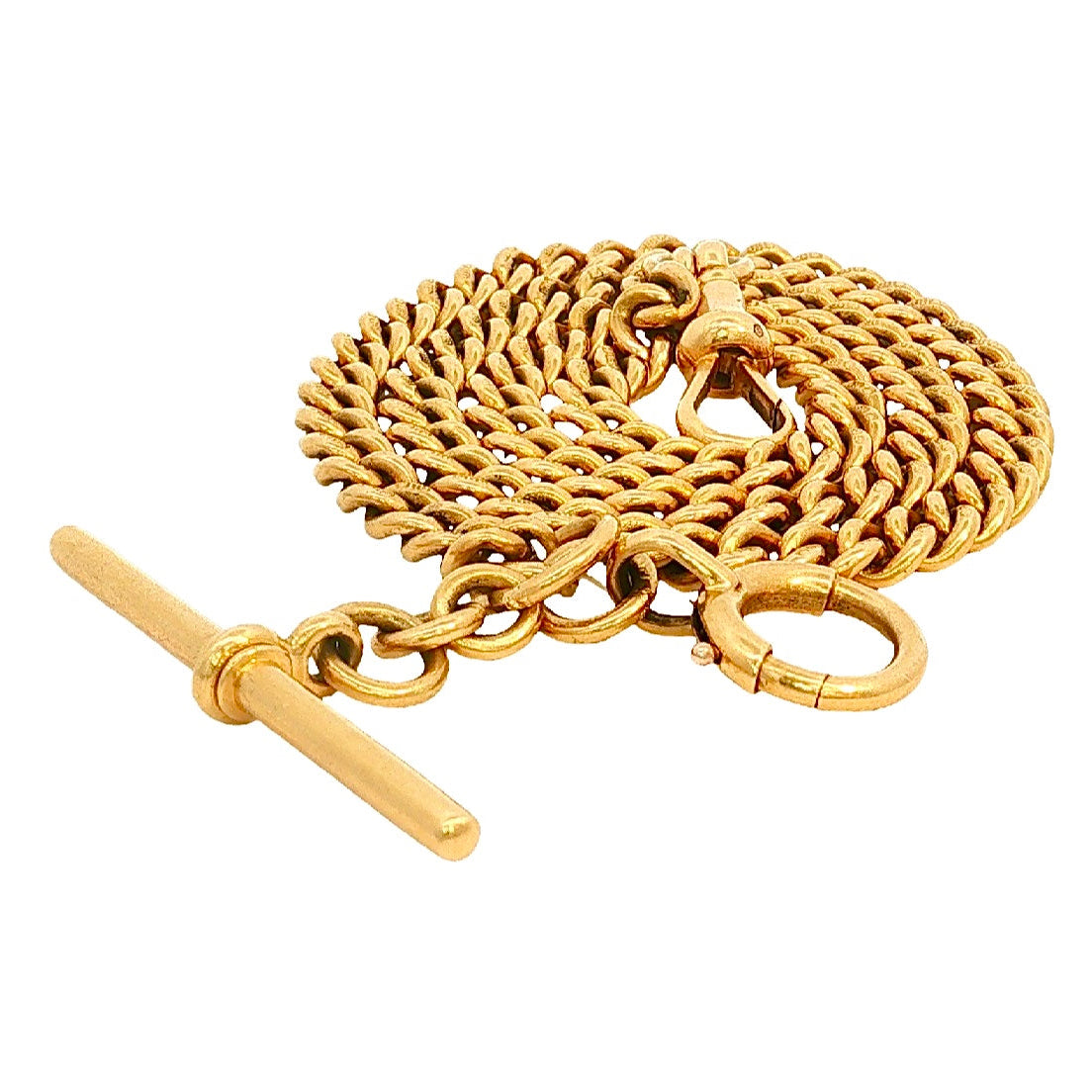 Antique UK Hallmarked Tight Curb Watch Chain
