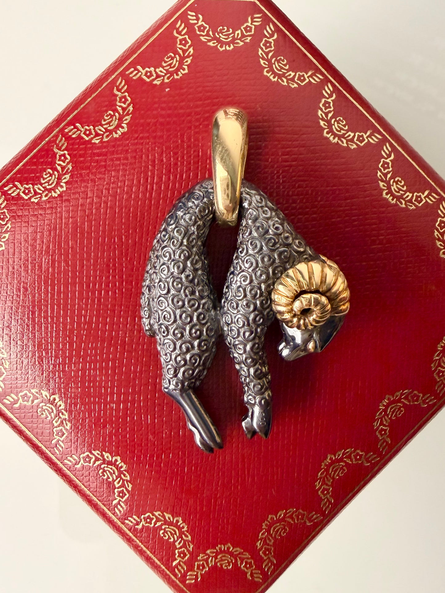 Vintage Cartier Golden Fleece Pendant