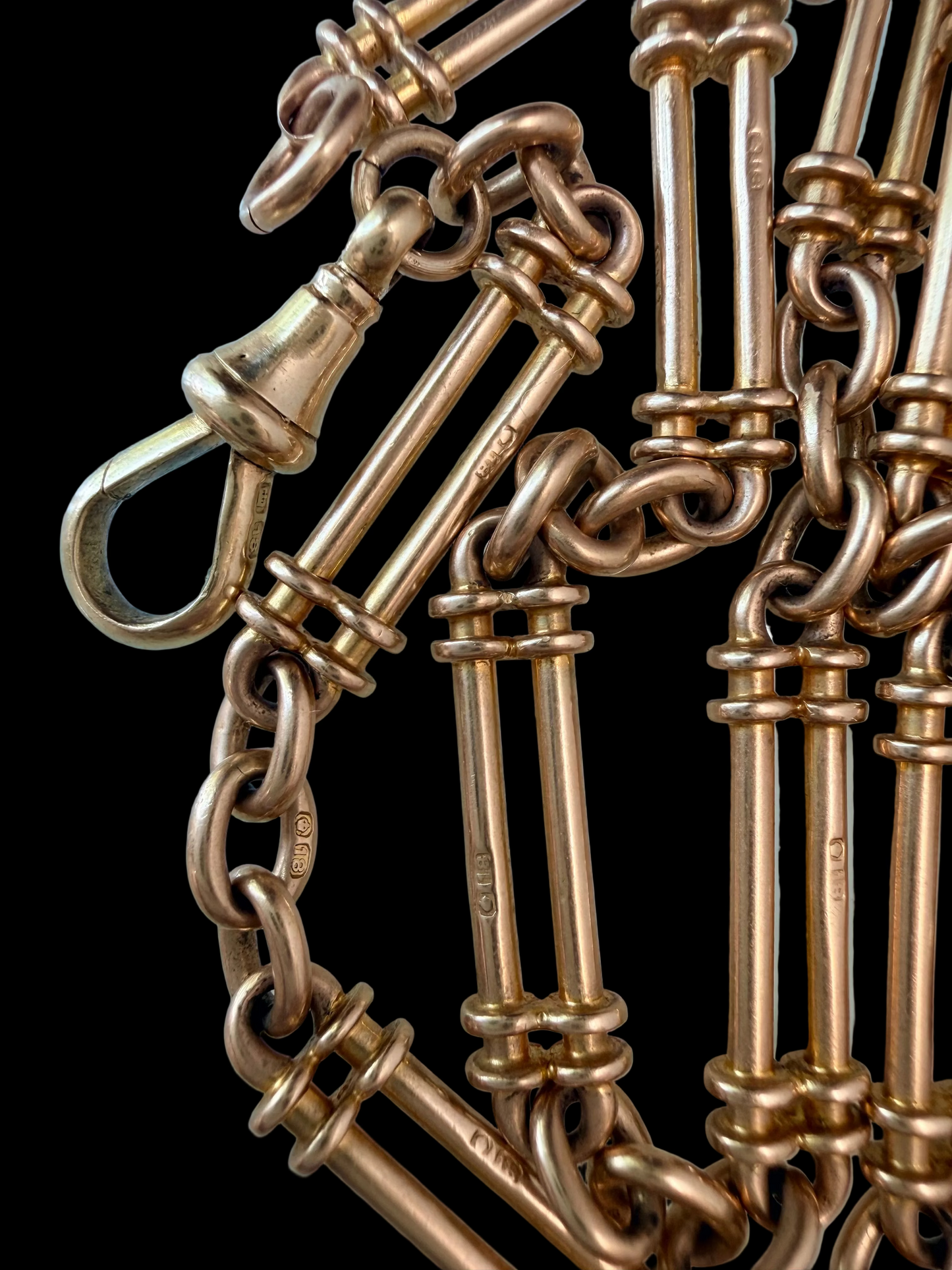 Antique UK Hallmarked Watch Chain