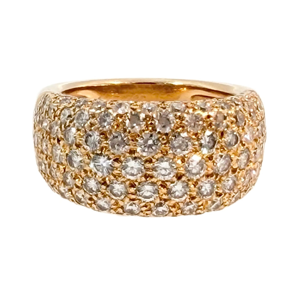 Vintage Cartier Pavé Set Diamond Ring