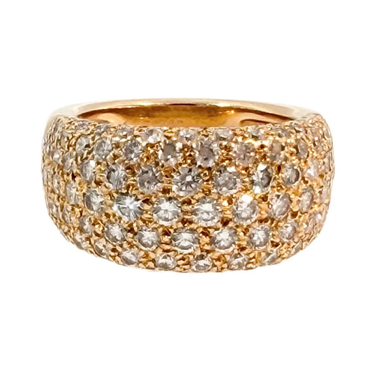 Vintage Cartier Pavé Set Diamond Ring