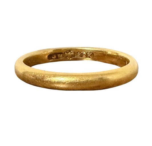Antique 22k Stacking Band