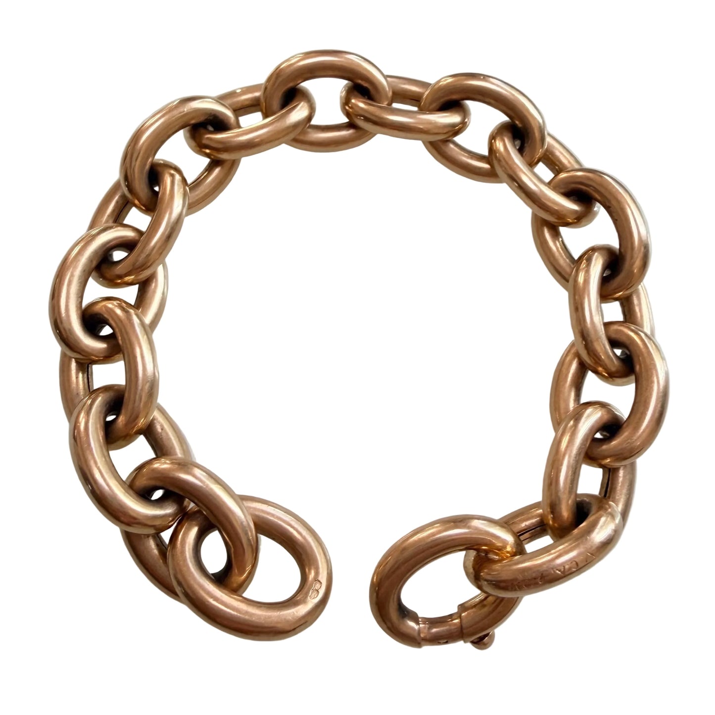 Van Cleef & Arpels 1960s Cable Link Bracelet