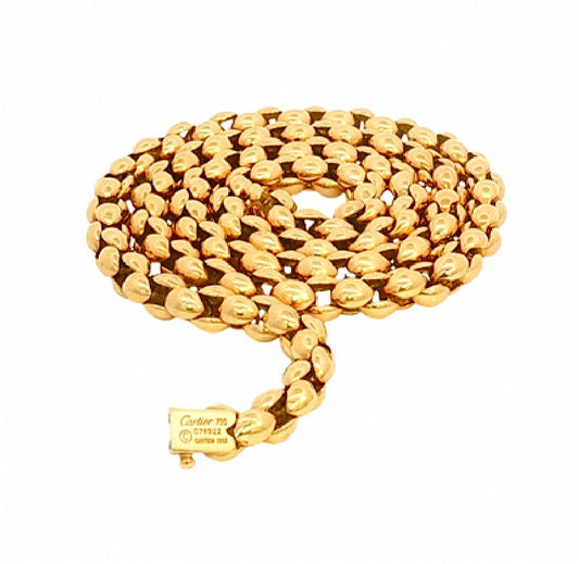 Vintage Cartier Popcorn Link Chain