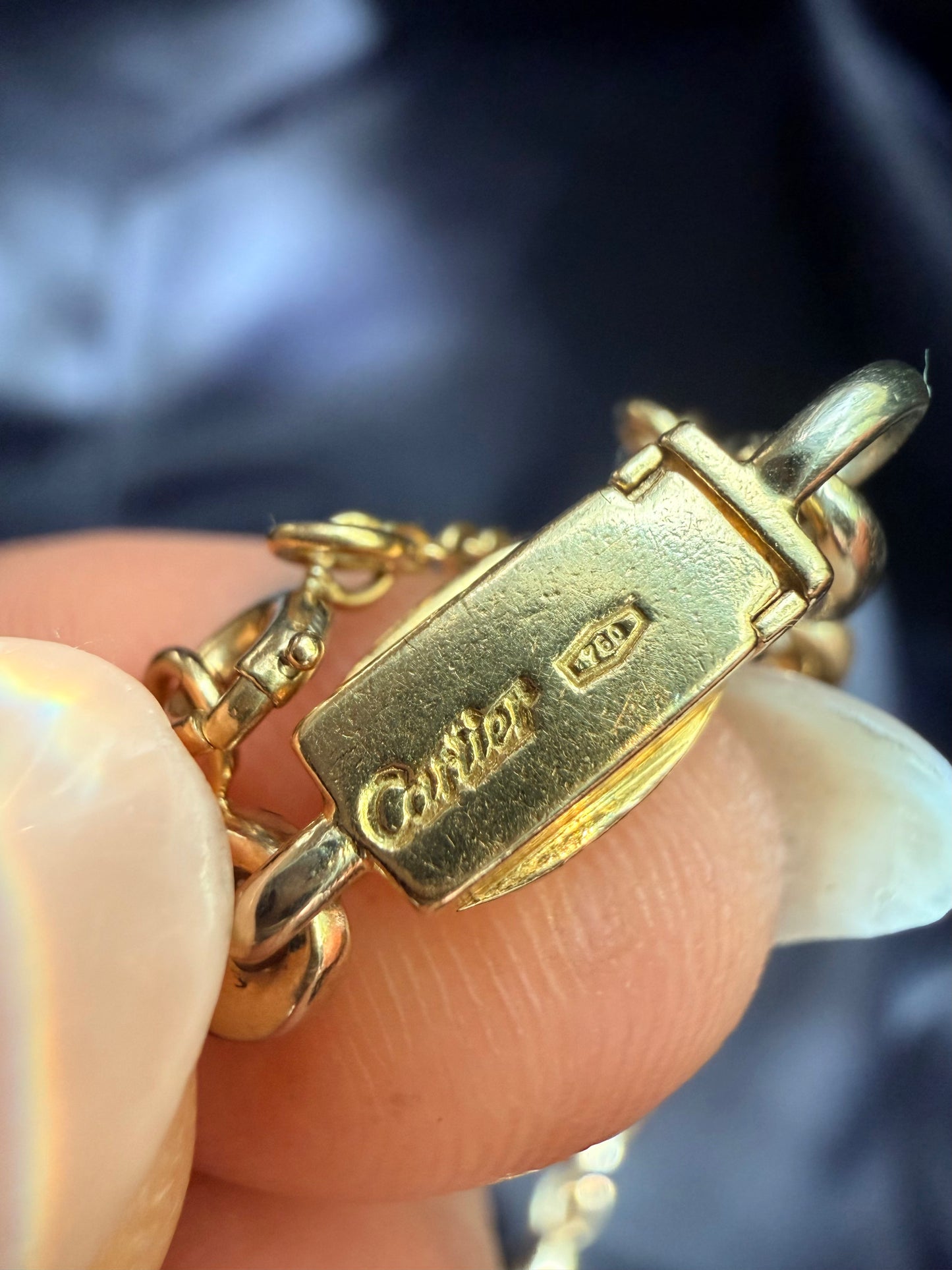 Vintage Cartier Mariner Link Bracelet