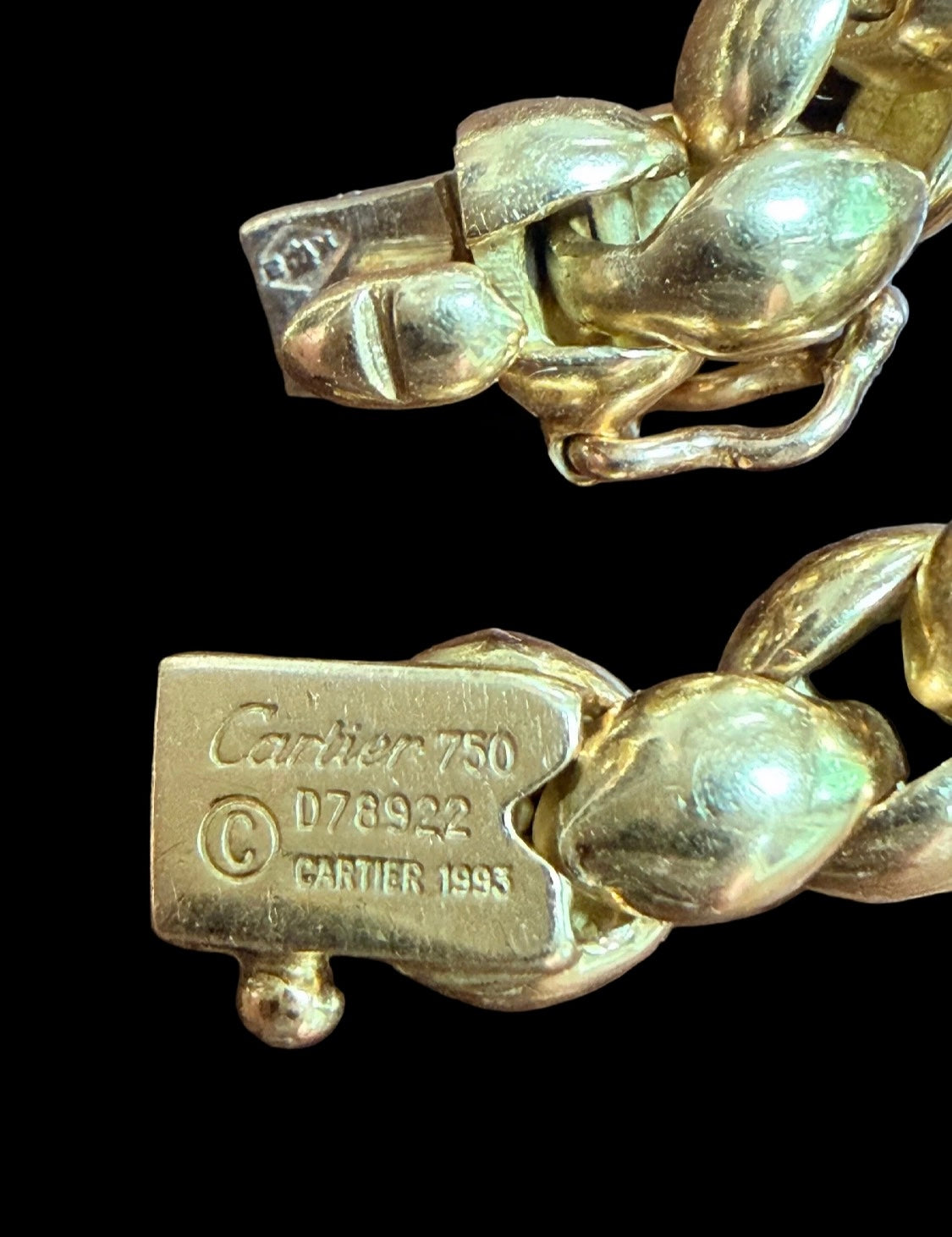 Vintage Cartier Popcorn Link Chain