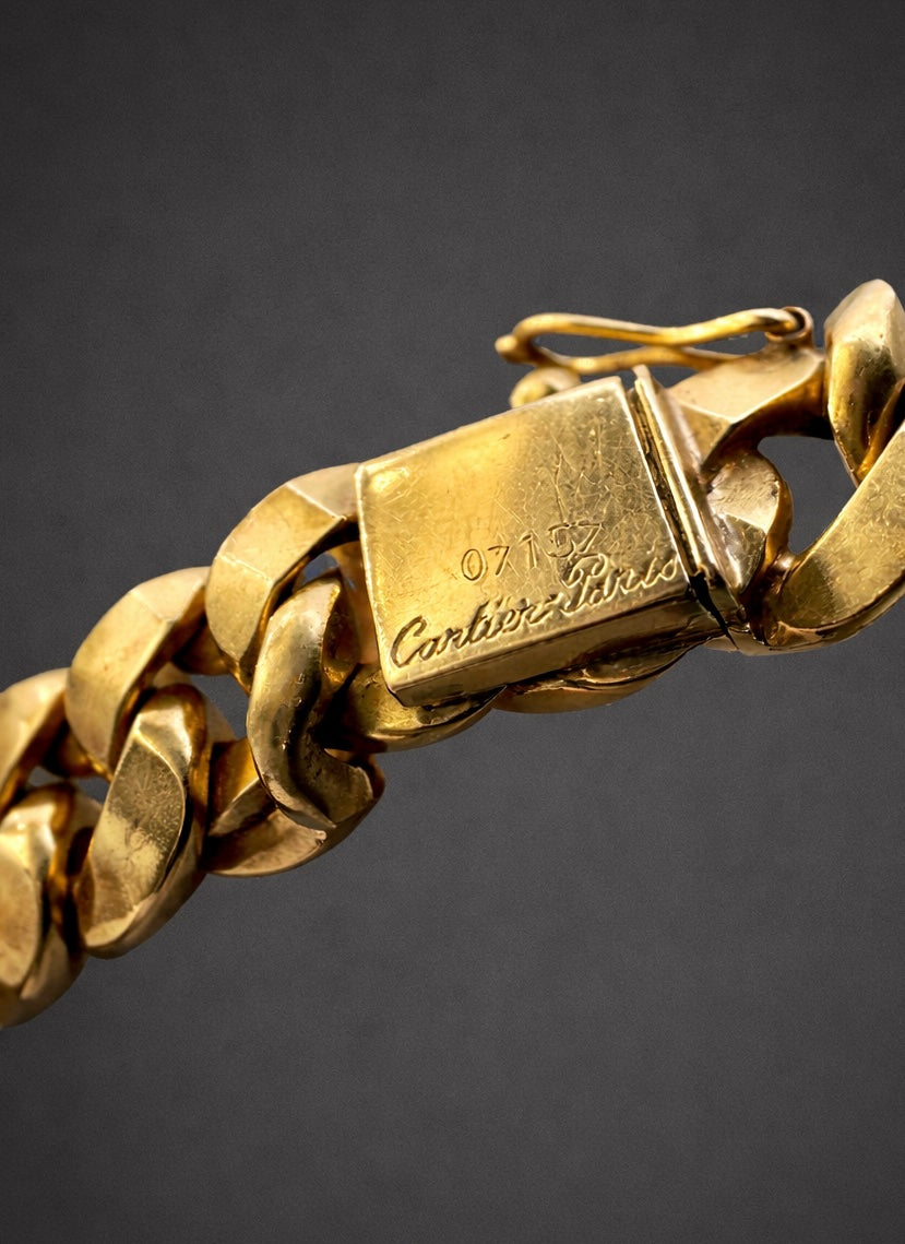 Vintage Cartier Curb Bracelet