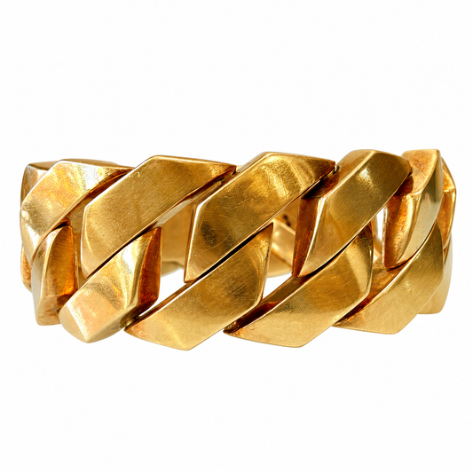 Vintage Bvlgari Octogan Curb Bracelet