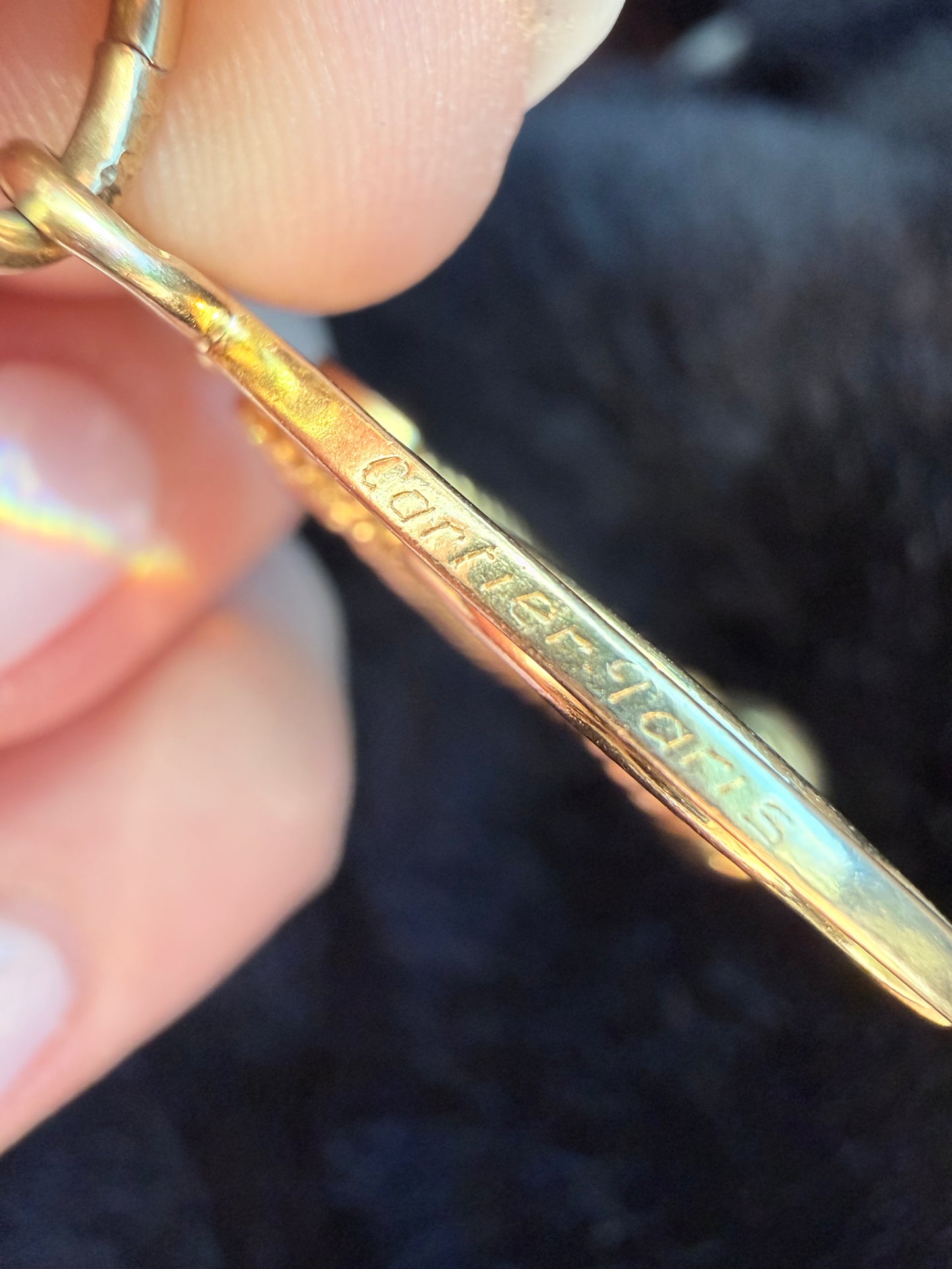 Vintage Cartier Paris 1970's Rooster Pendant