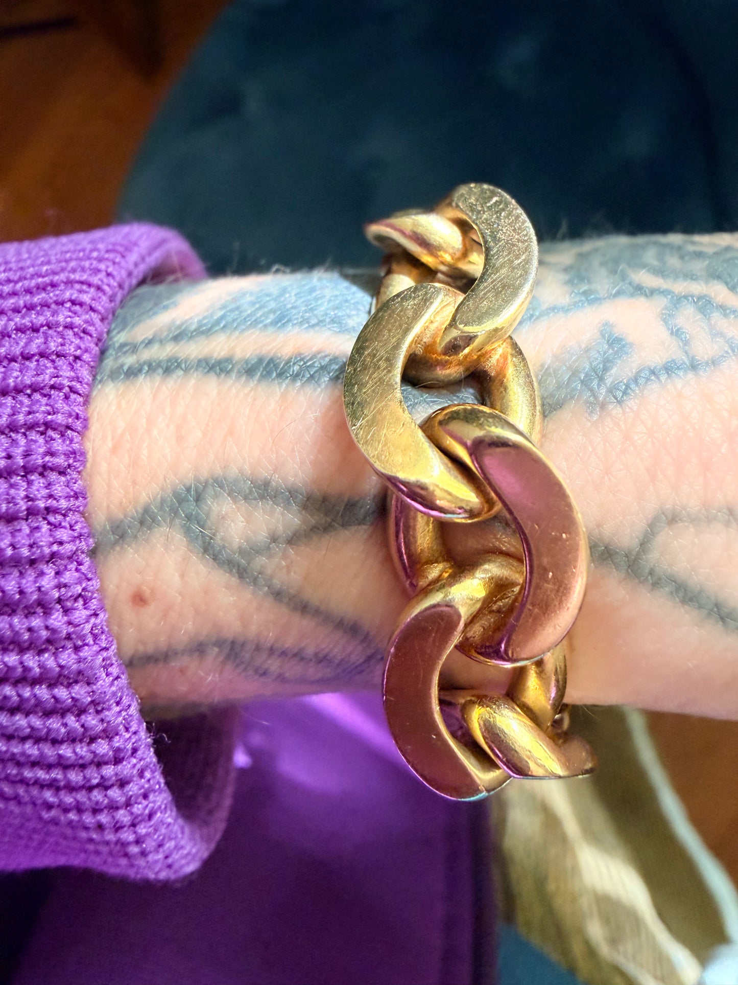 Van Cleef and Arpels Oval Link Bracelet