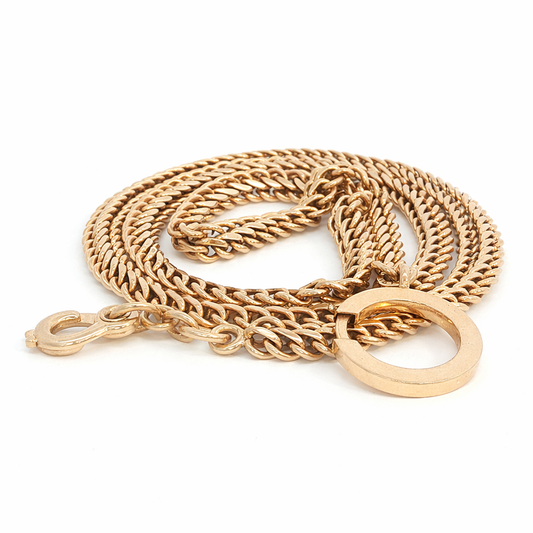 Vintage Double Curb Link Chain