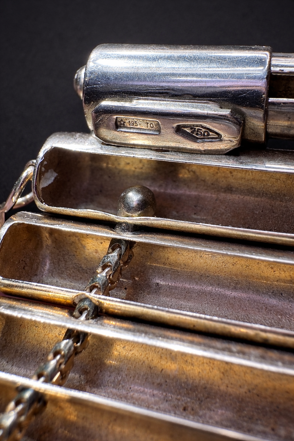 Vintage Marchisio Tubular Bracelet