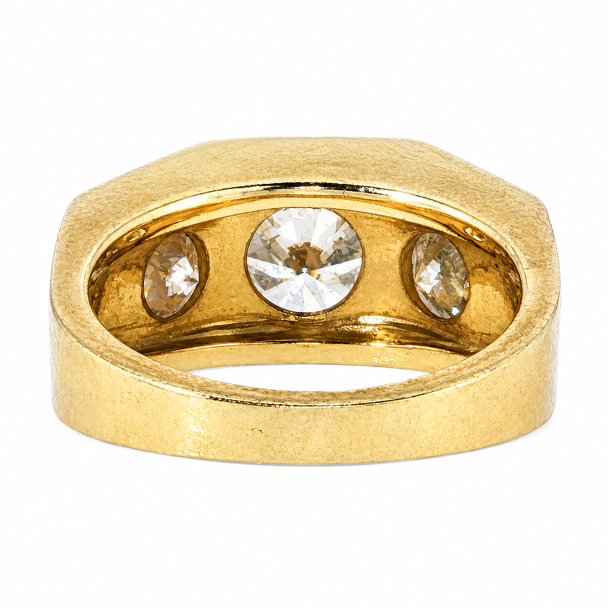 Vintage Three Stone Diamond Ring