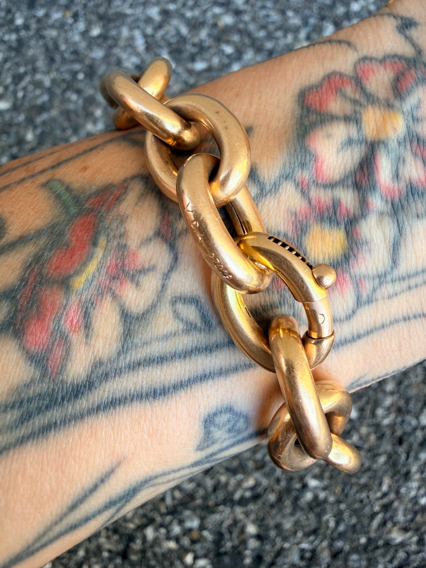 Van Cleef & Arpels 1960s Cable Link Bracelet