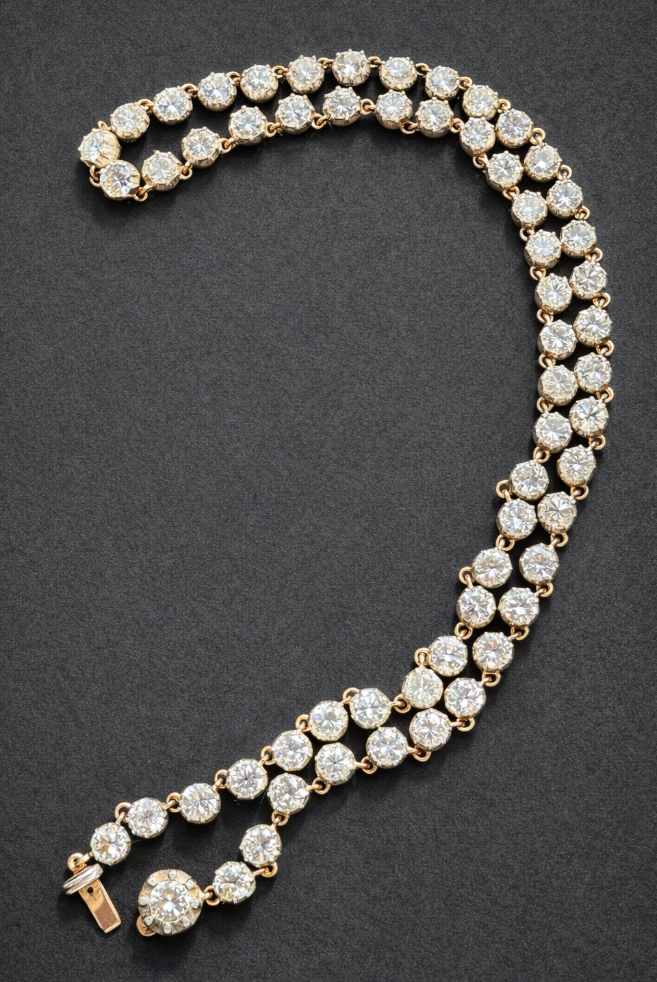 Vintage Old Cut Diamond Rivière
Necklace