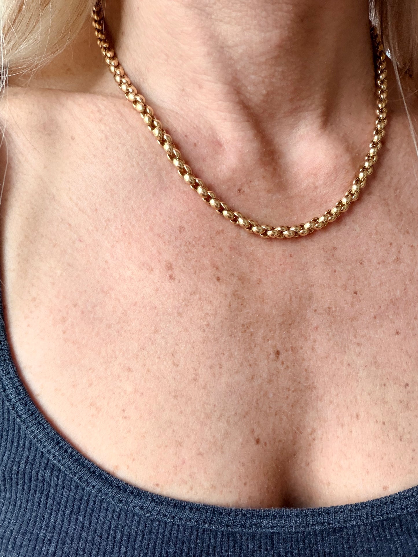 Vintage Cartier Popcorn Link Chain