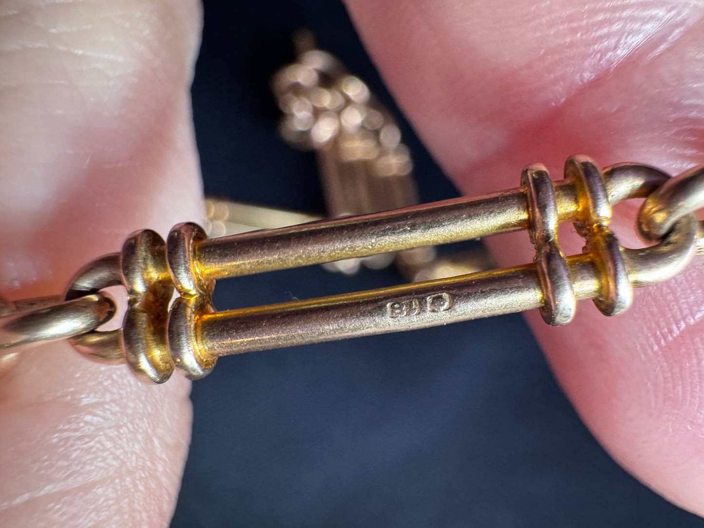 Antique UK Hallmarked Watch Chain