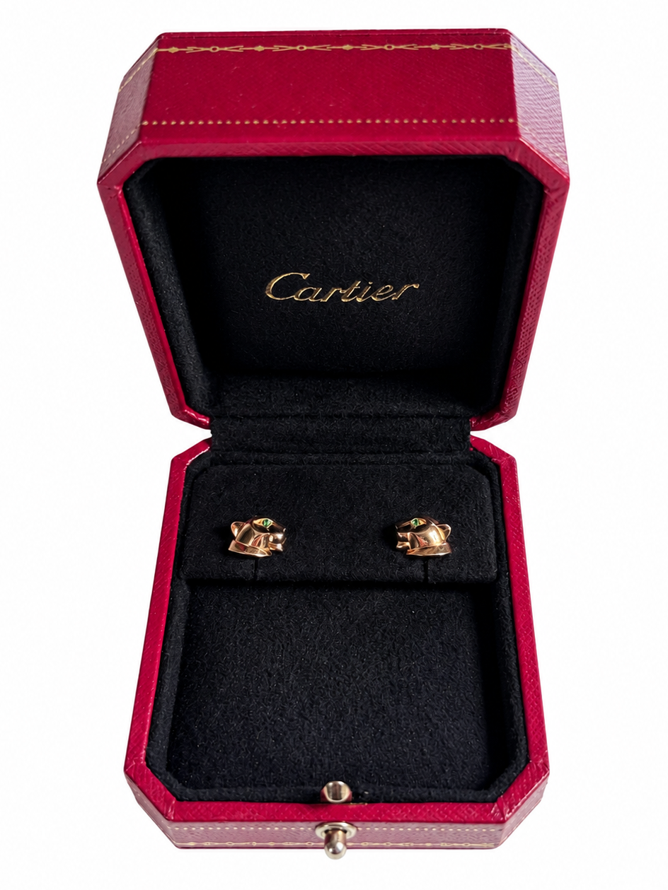 Panthére De Cartier Stud Earrings
