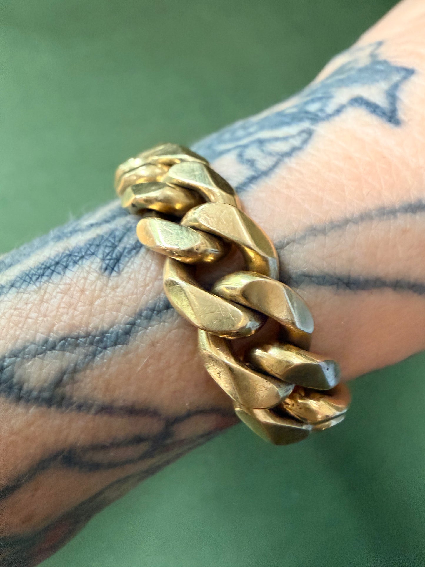 Vintage Cartier Paris Curb Link Bracelet
