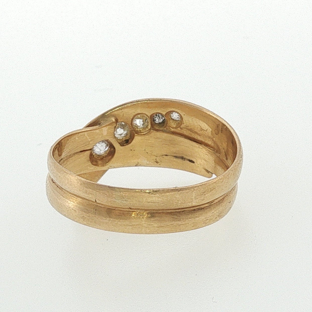 Antique Diamond Snake Ring