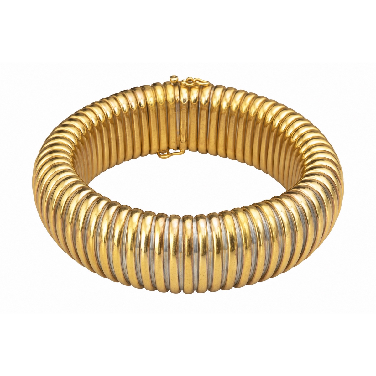 Vintage Cartier Tubogas Gold Bracelet
