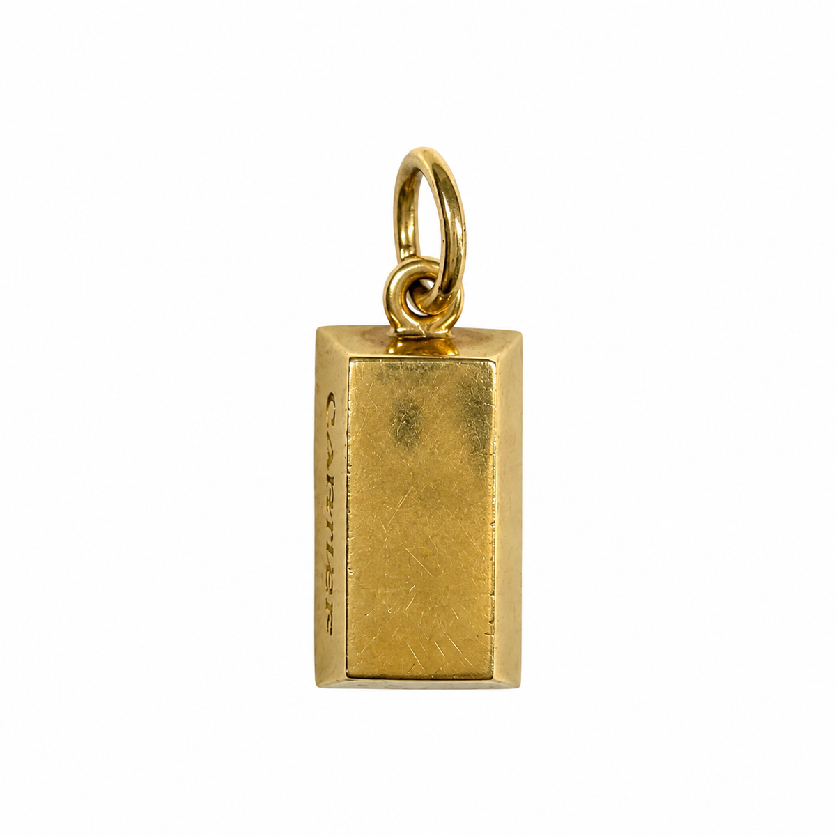 Vintage Cartier 1/2 Ounce Ingot Pendant