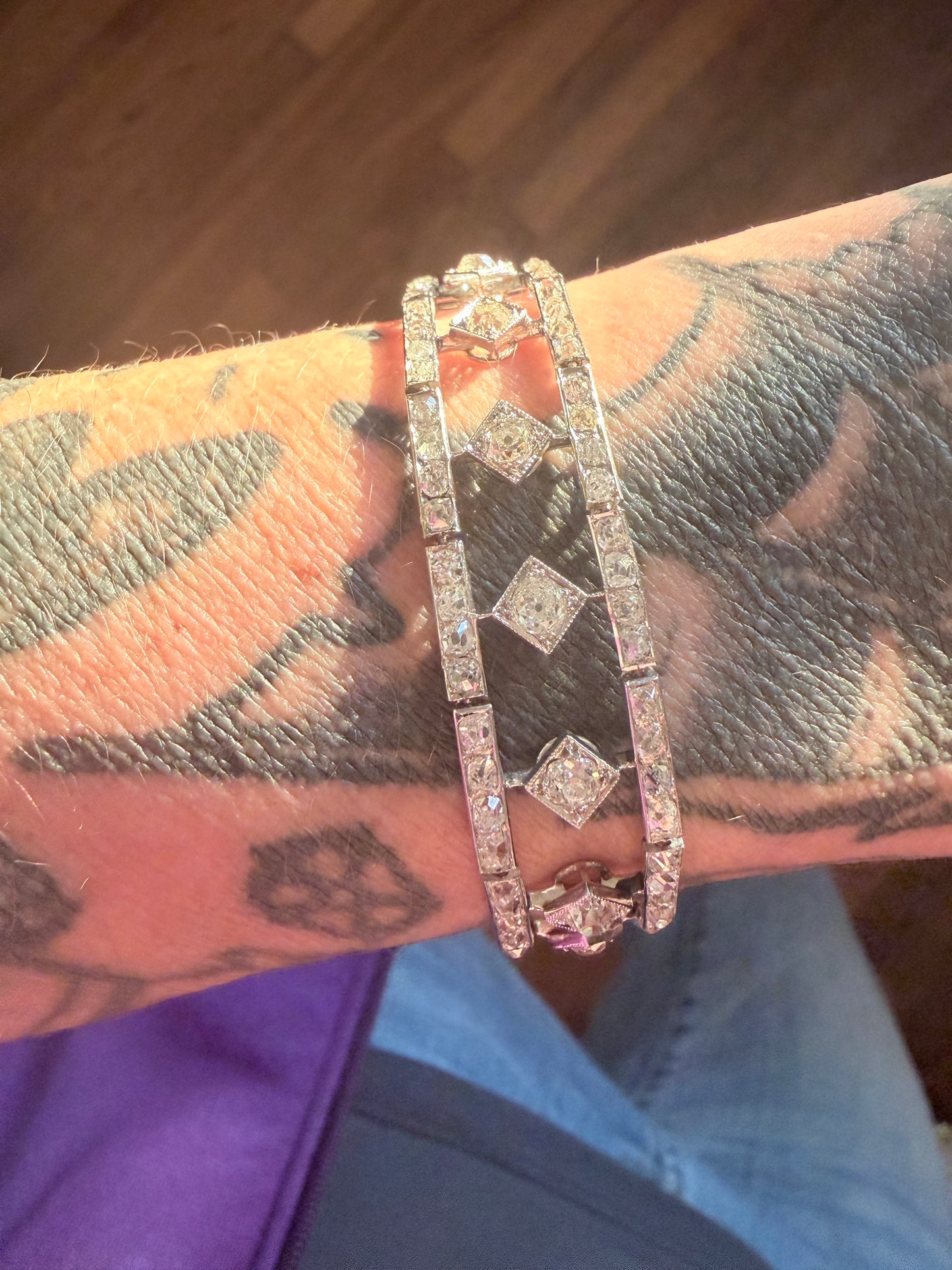 Belle Epoque Chaumet Diamond Bracelet