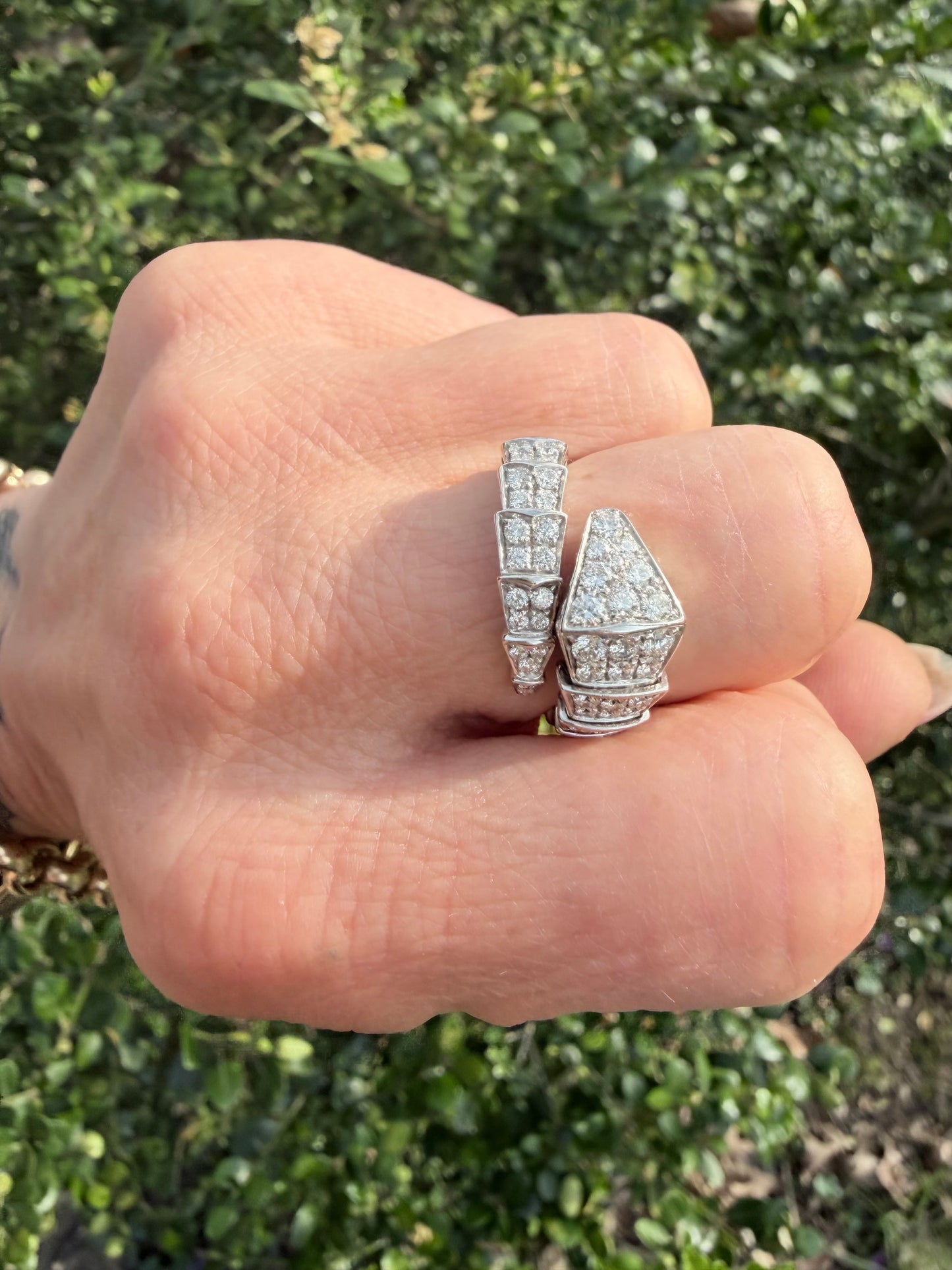 Bulgari Diamond Serpenti Ring