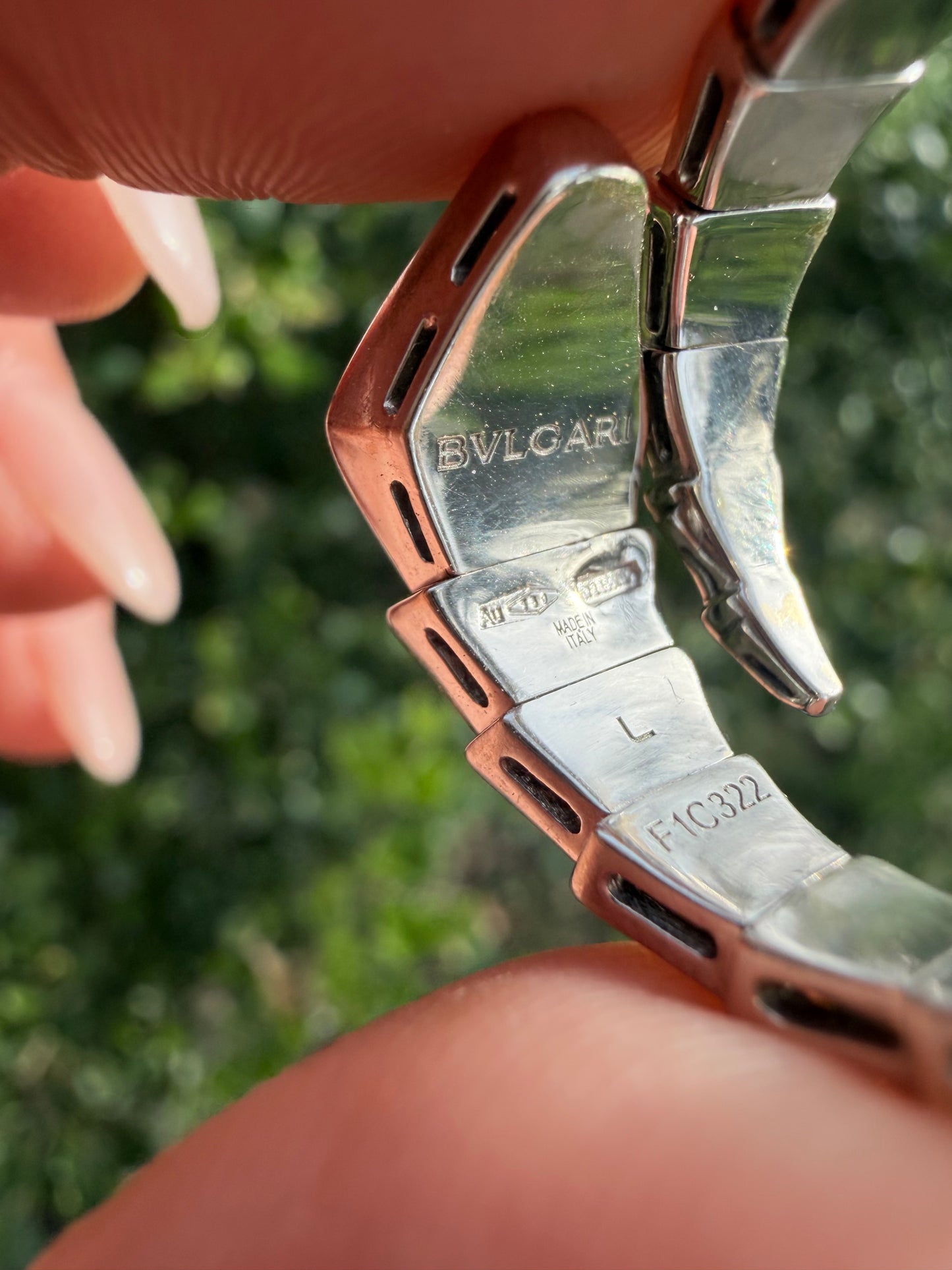 Bulgari Diamond Serpenti Ring