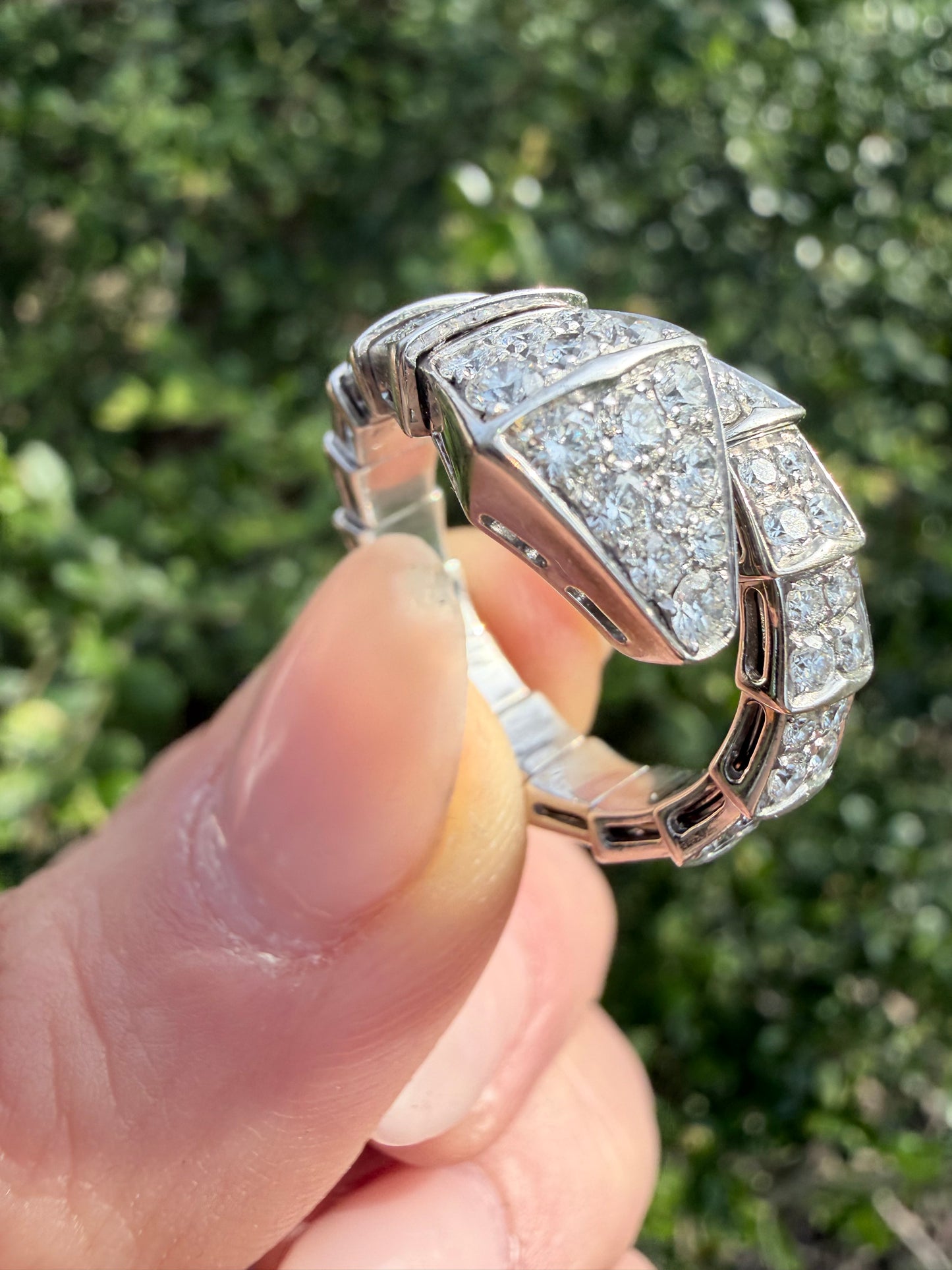 Bulgari Diamond Serpenti Ring