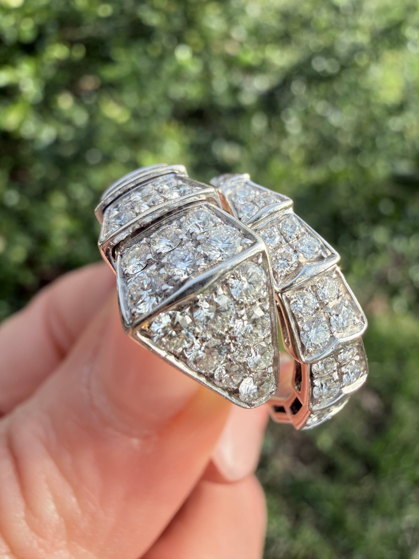 Bulgari Diamond Serpenti Ring