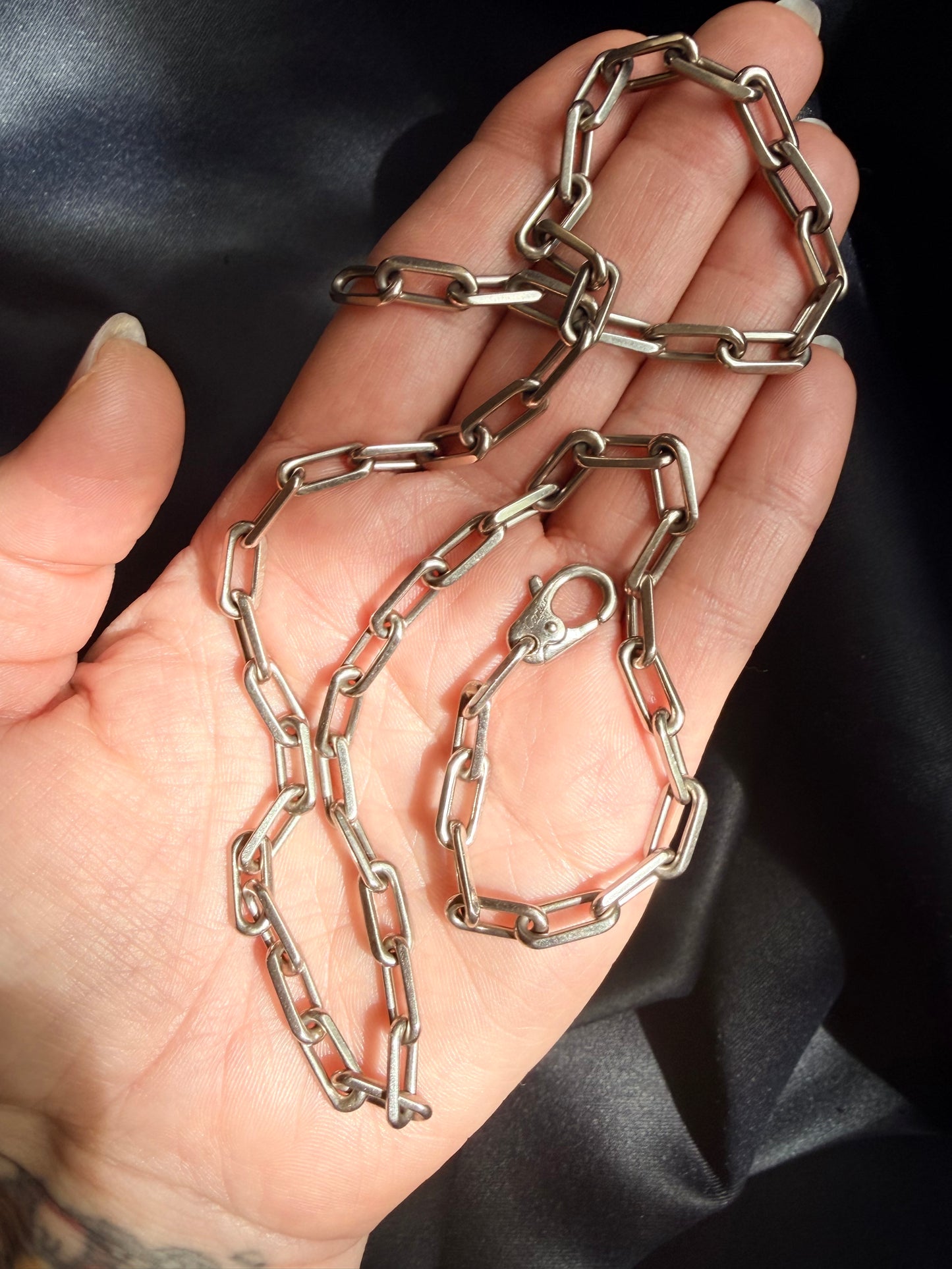 Santos de Cartier White Gold Chain