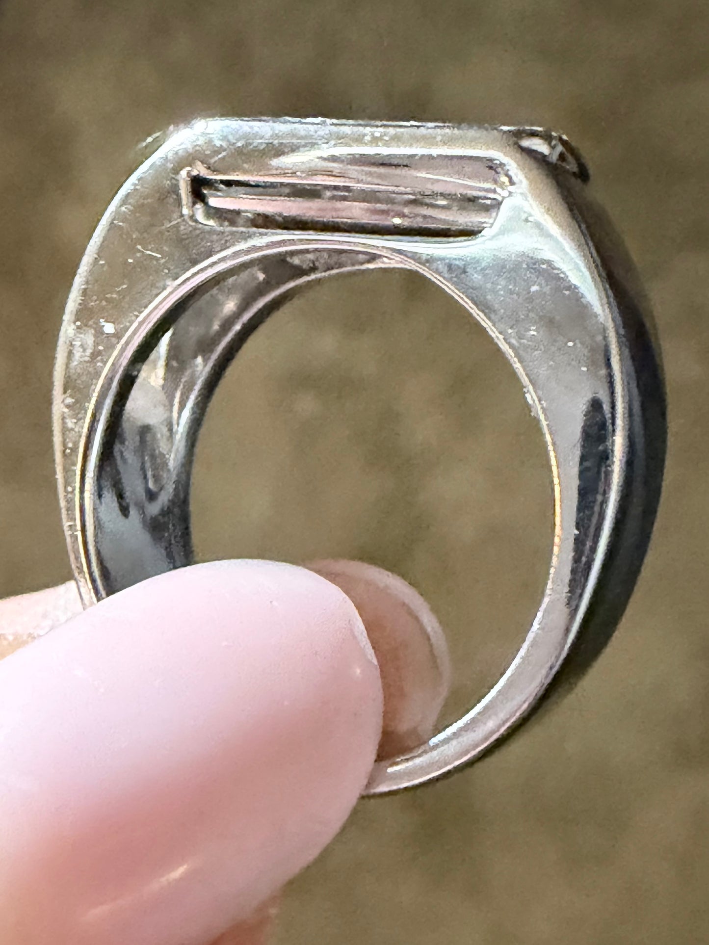 Vintage Baguette Cut Diamond Ring