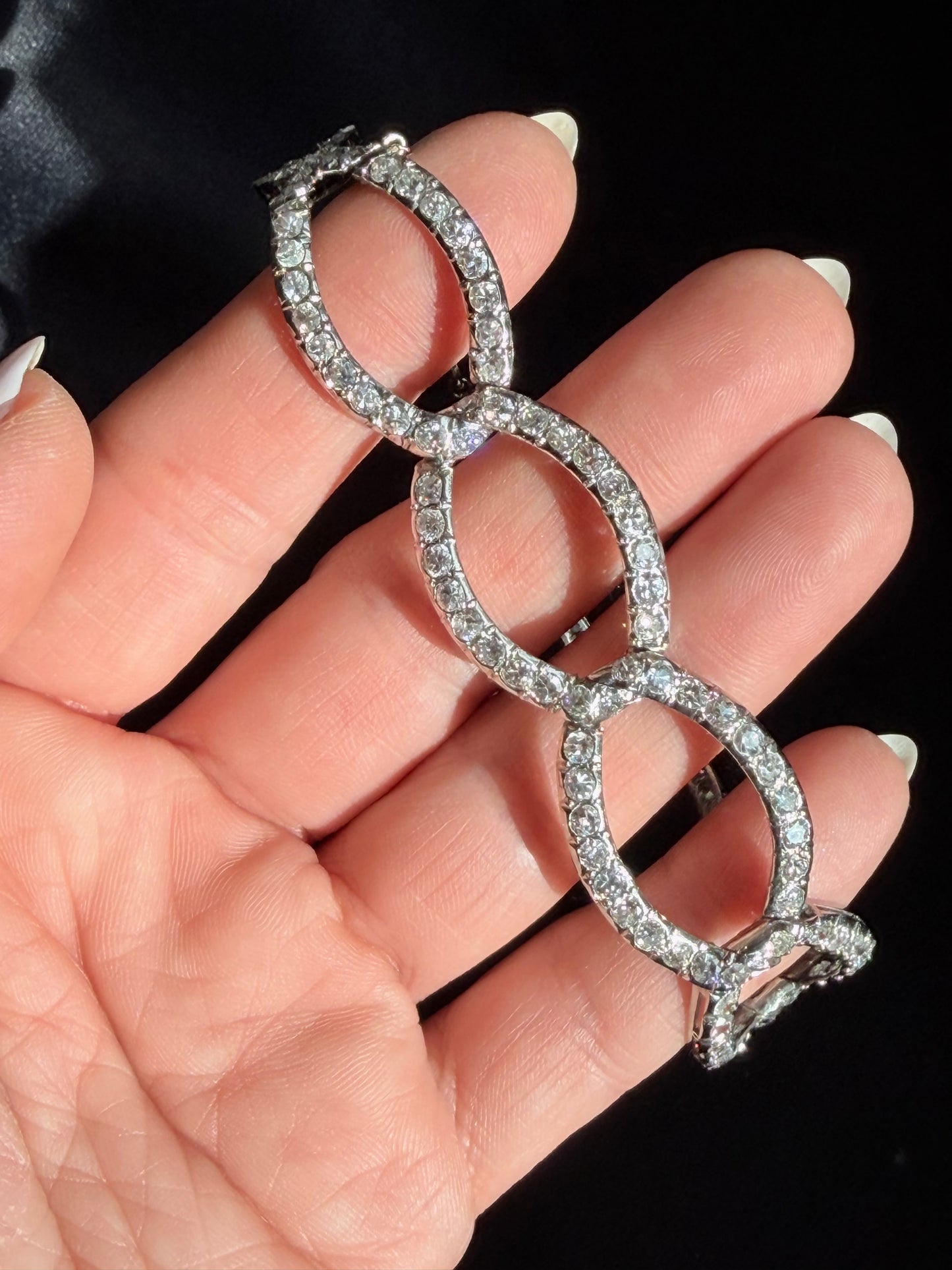Art Deco Circle Bracelet