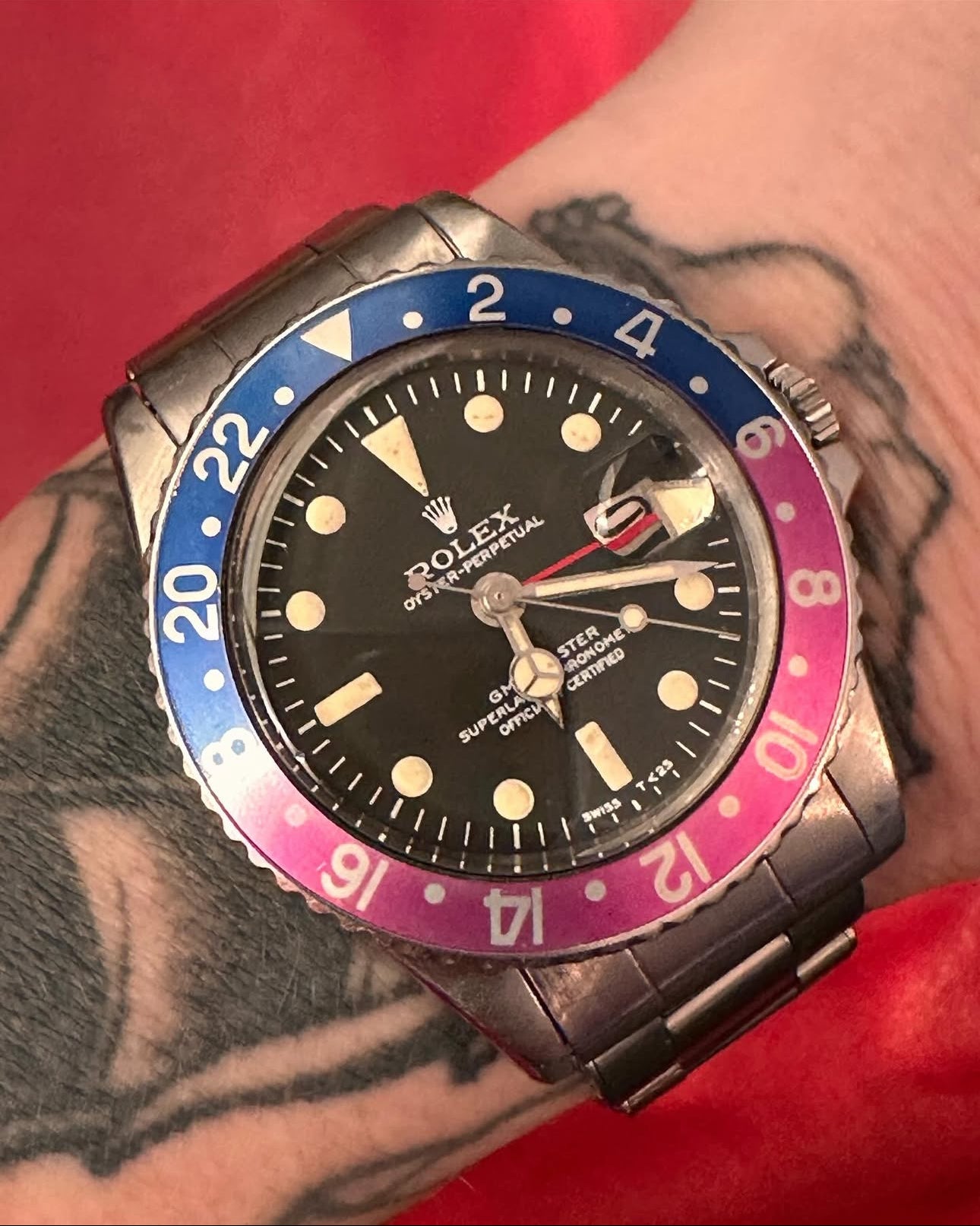 1964 Rolex GMT Master El Cornino Model 1675