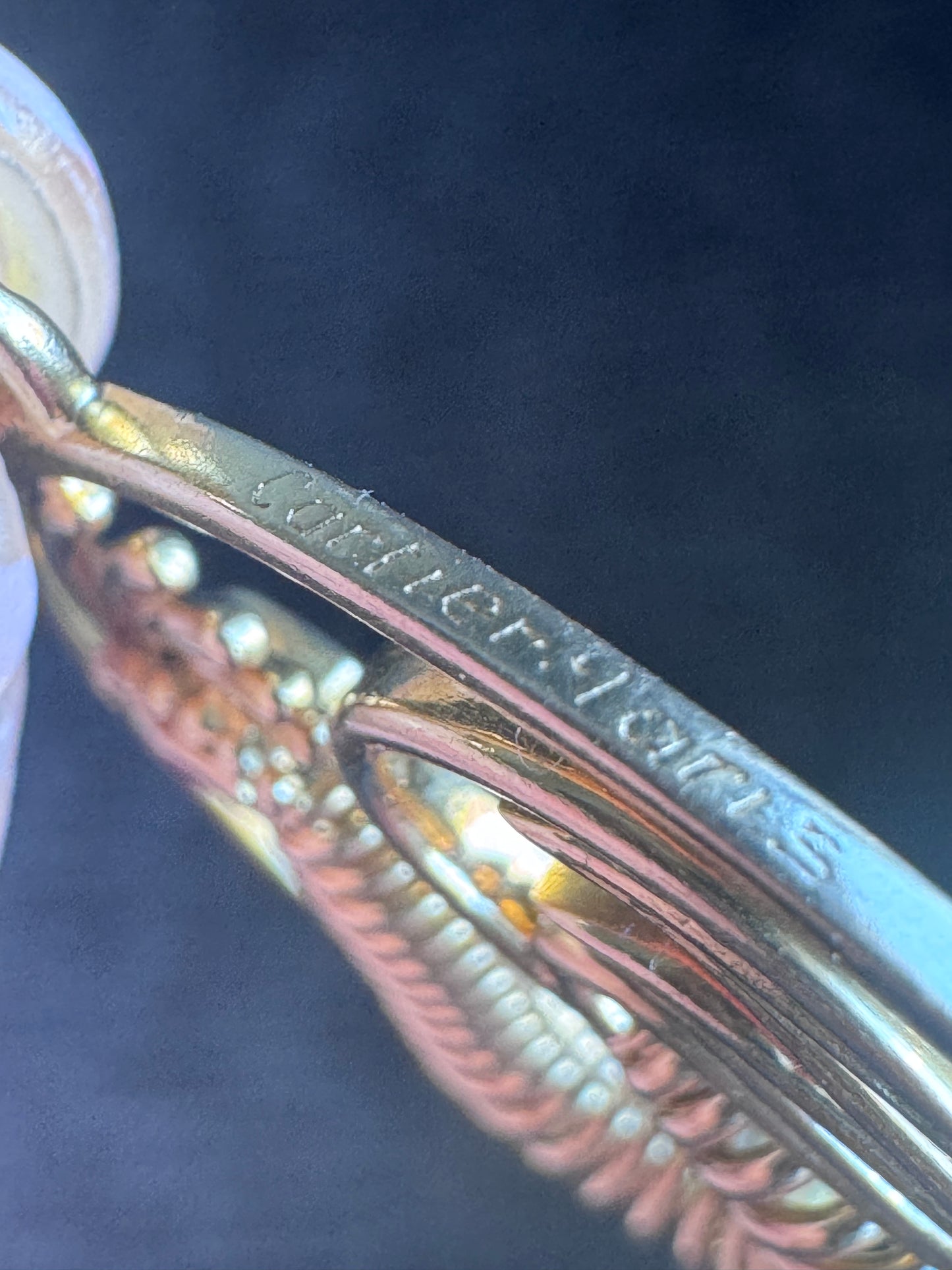 Vintage Cartier Paris 1970's Rooster Pendant