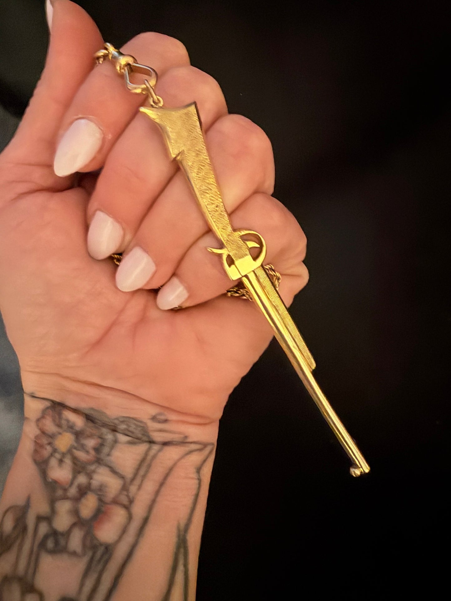 Vintage Rifle Pendant