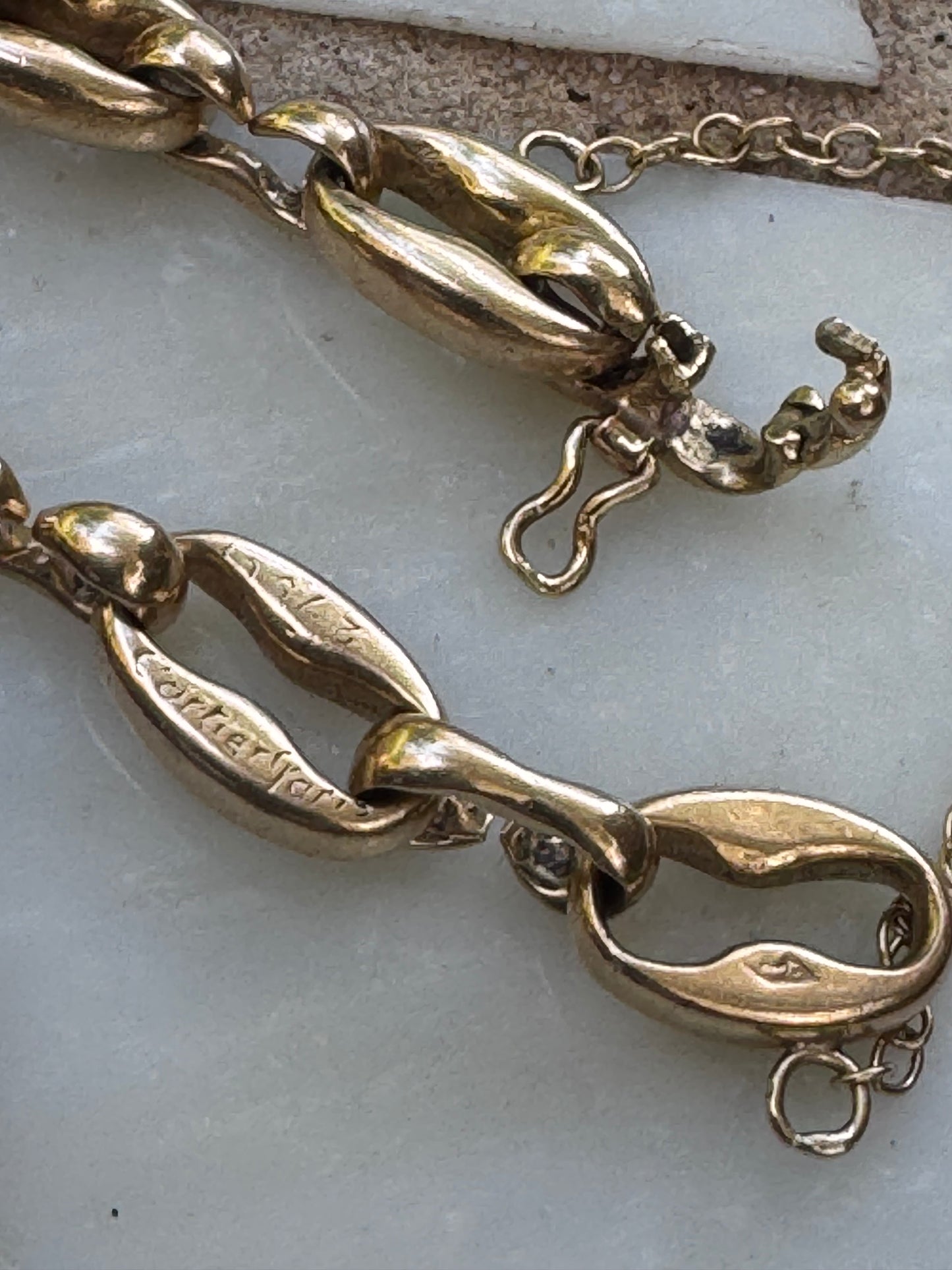 Georges L’Enfant for Carter Anchor Mariner Link Bracelet