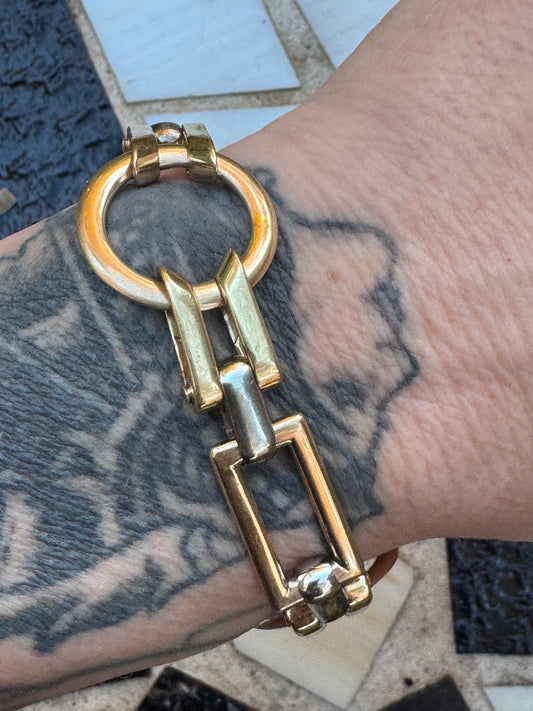 Georges L'Enfant 1970s Geometric Bracelet