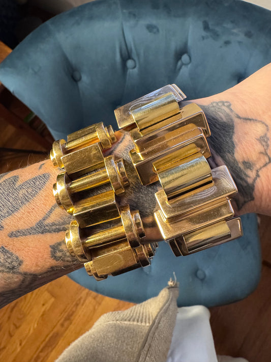 Retro Portuguese Geometric Bracelet