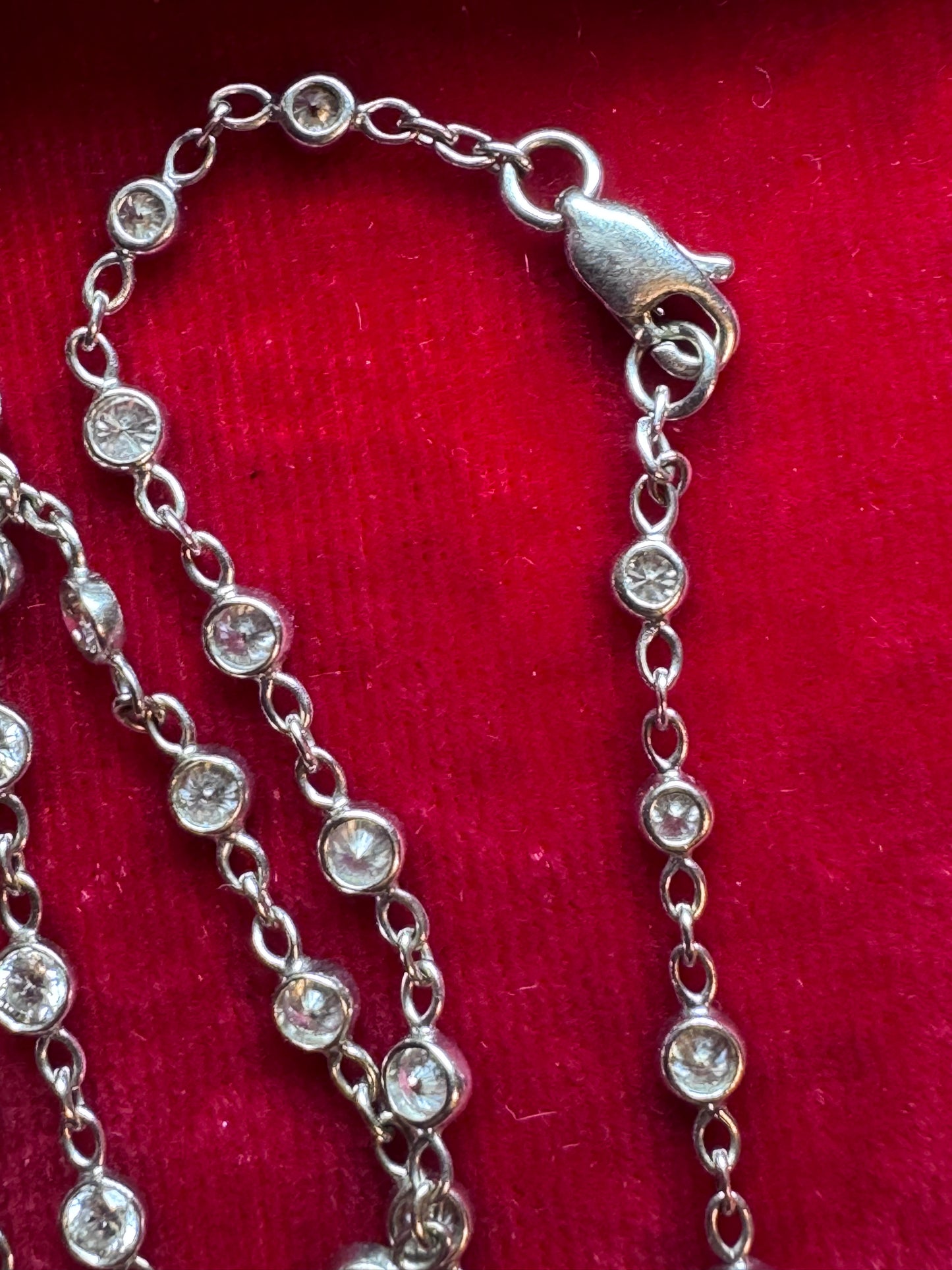 Vintage Diamonds by the Yard Necklace