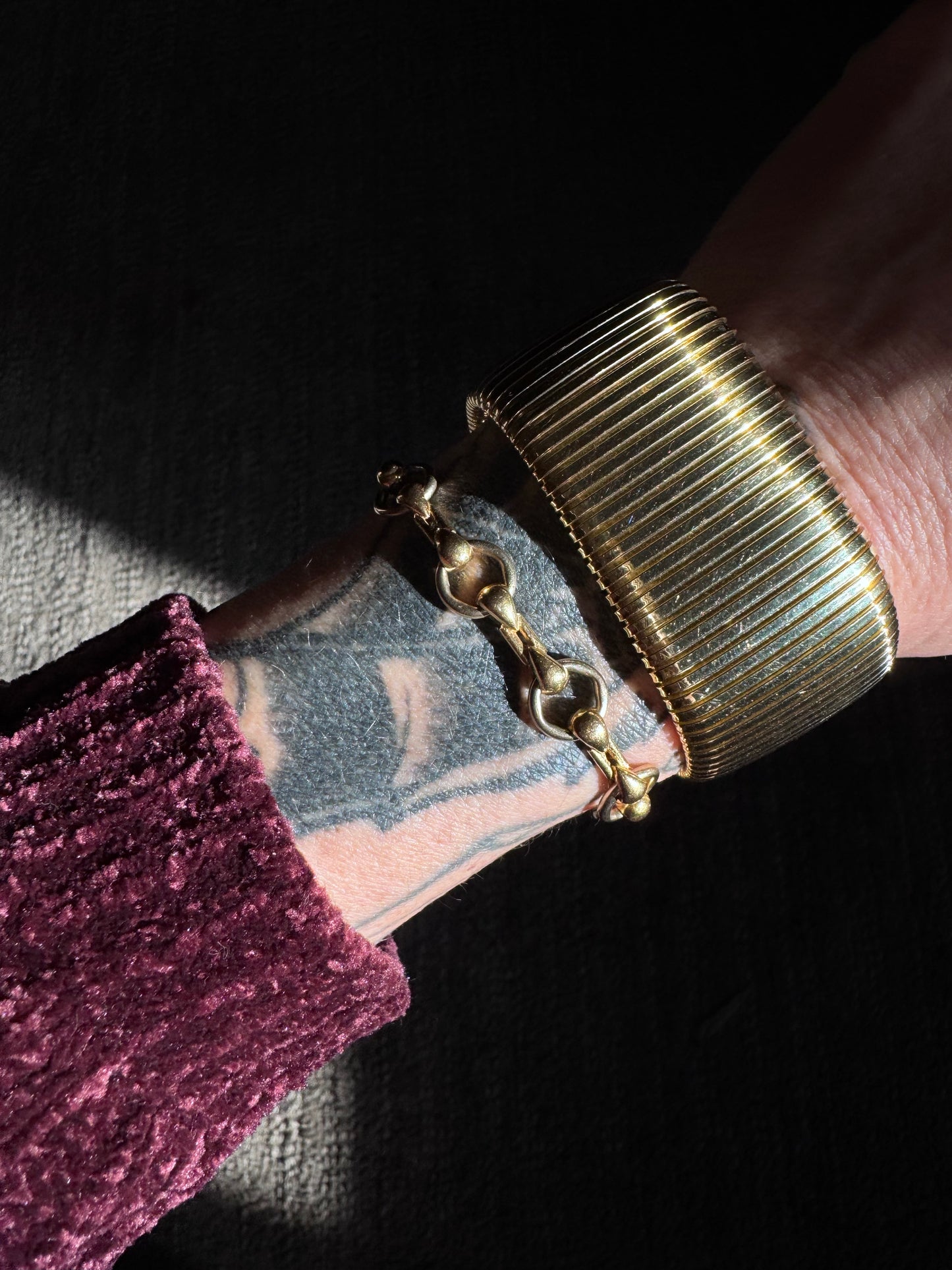 Vintage Italian Tubogas Bracelet