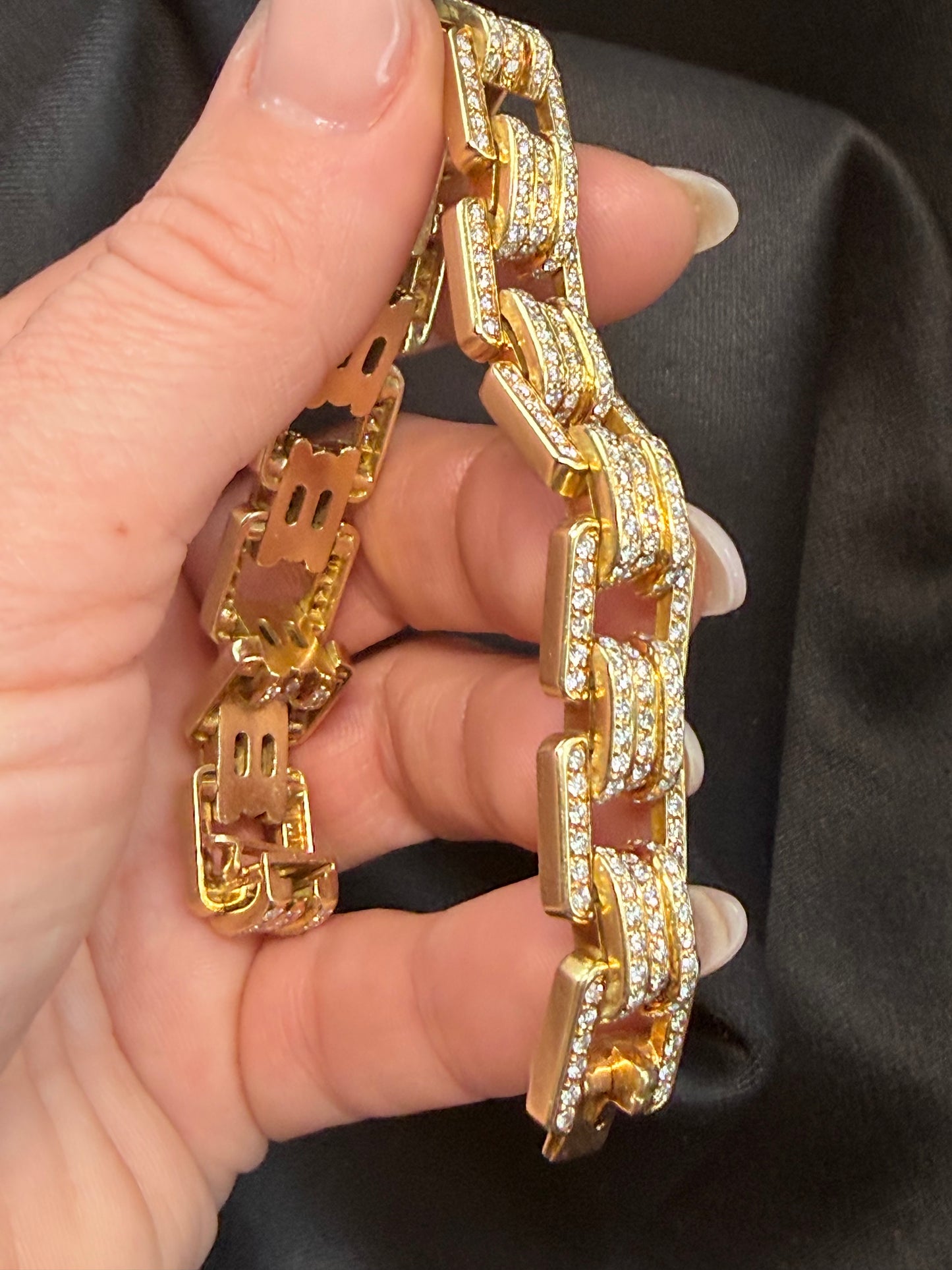 Vintage Bvlgari Diamond Bracelet