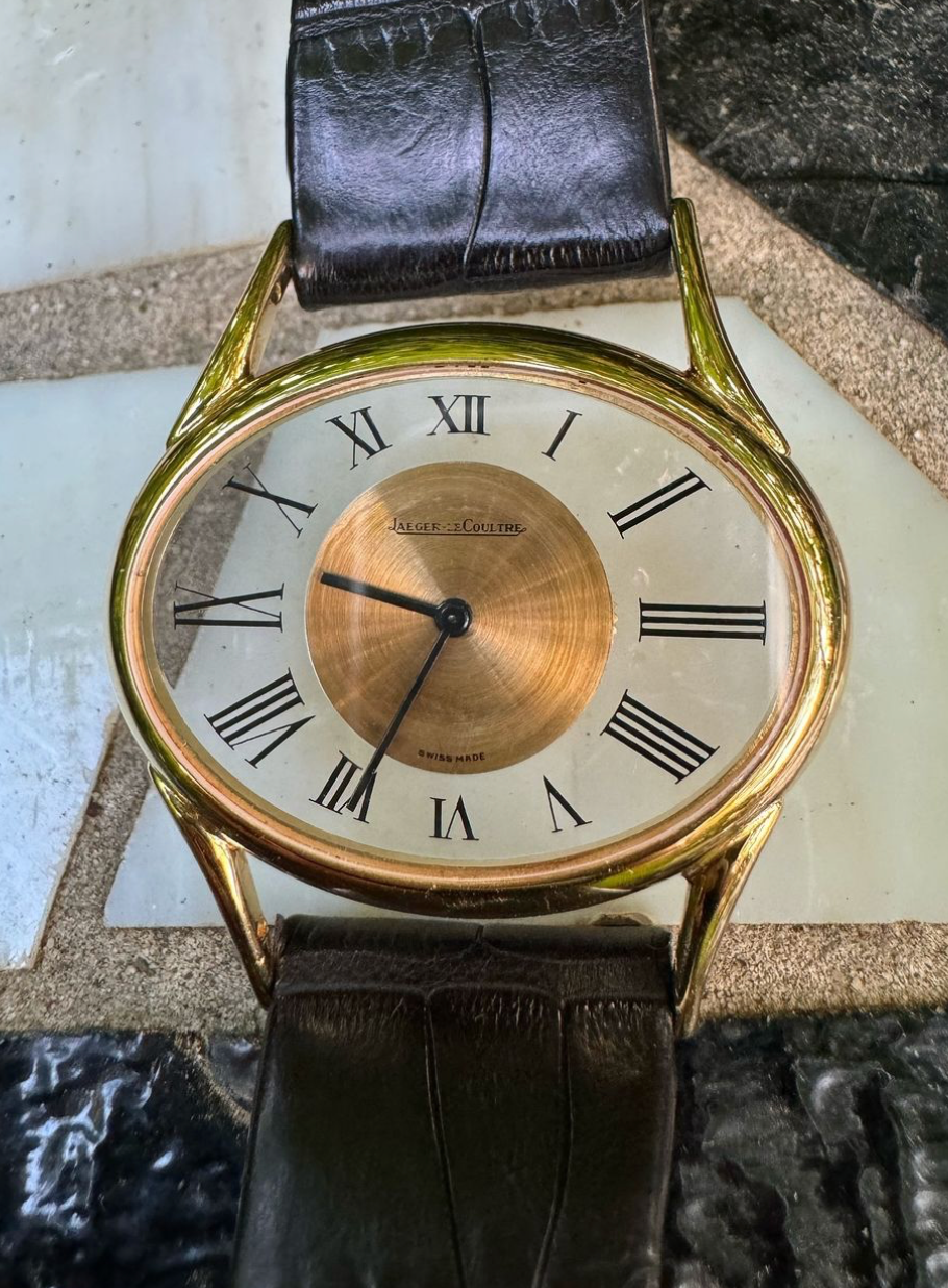 1971 Jaeger-LeCoultre 18k Yellow Gold Watch Model 17011