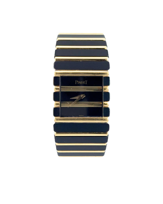 1980s Piaget 18k Yellow Gold PVD Polo Watch