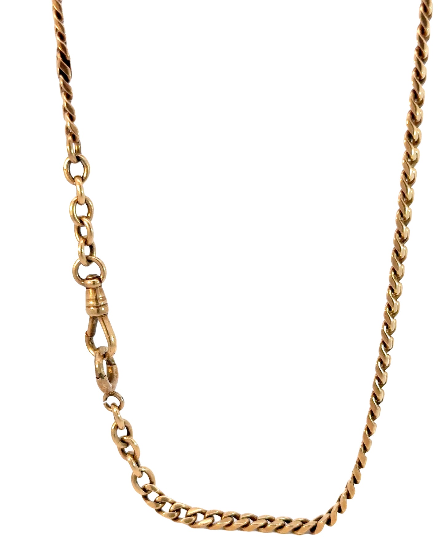 Antique 14k Yellow Gold Watch Chain Circa 1913