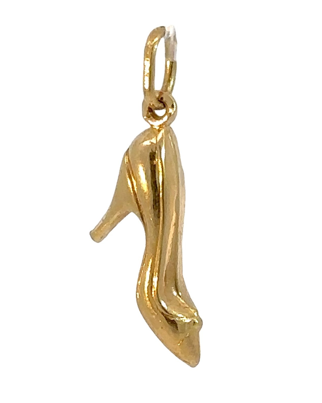 Estate 18k Yellow Gold High Heel Charm