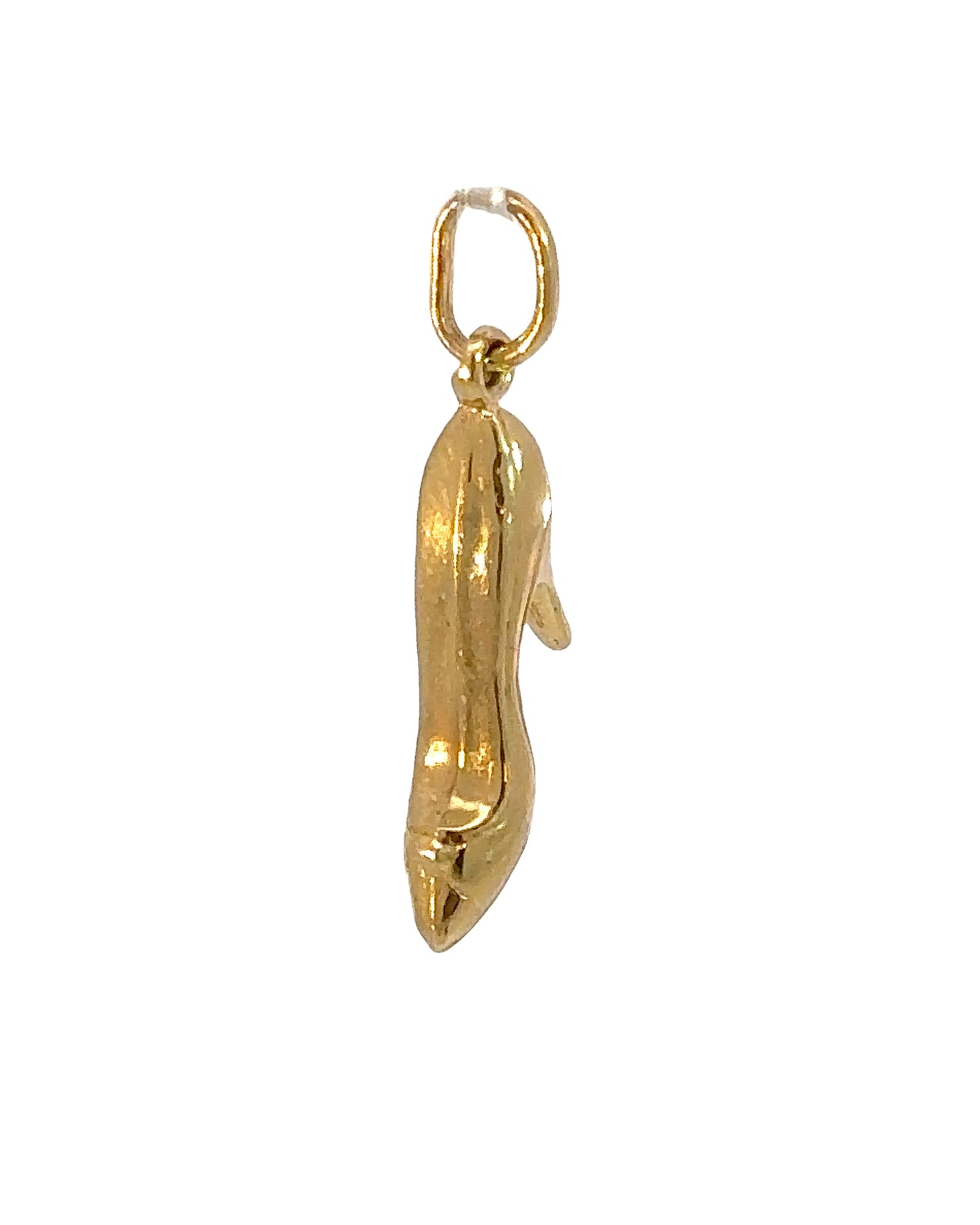 Estate 18k Yellow Gold High Heel Charm