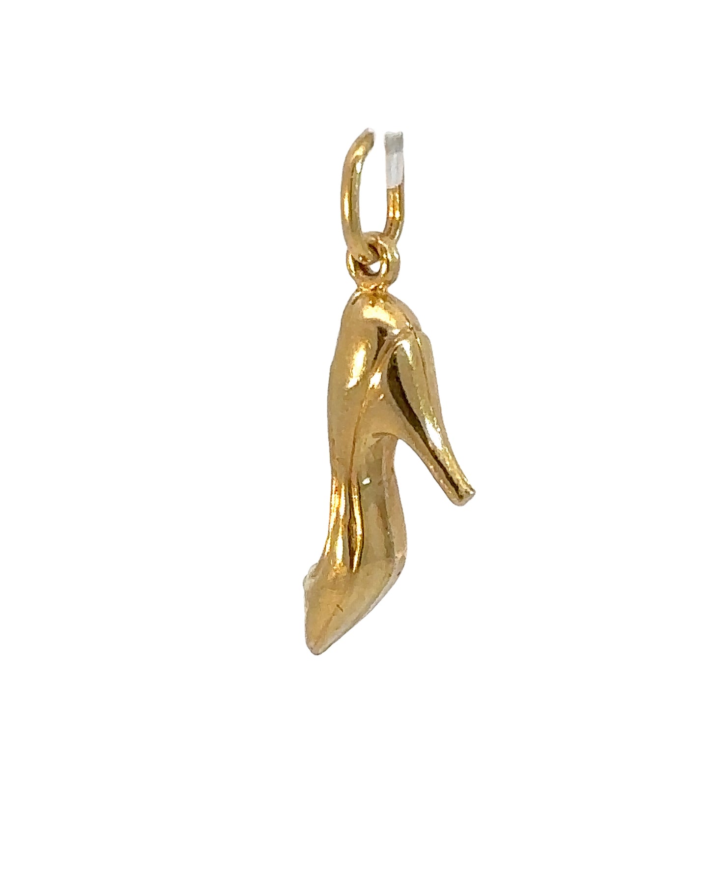 Estate 18k Yellow Gold High Heel Charm